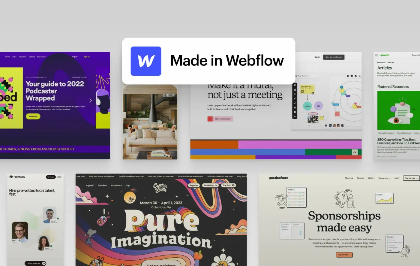 為什麼我們推薦 Webflow