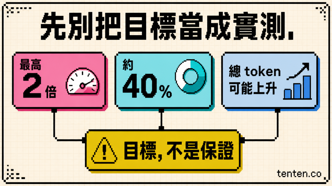 先別把目標當成實測