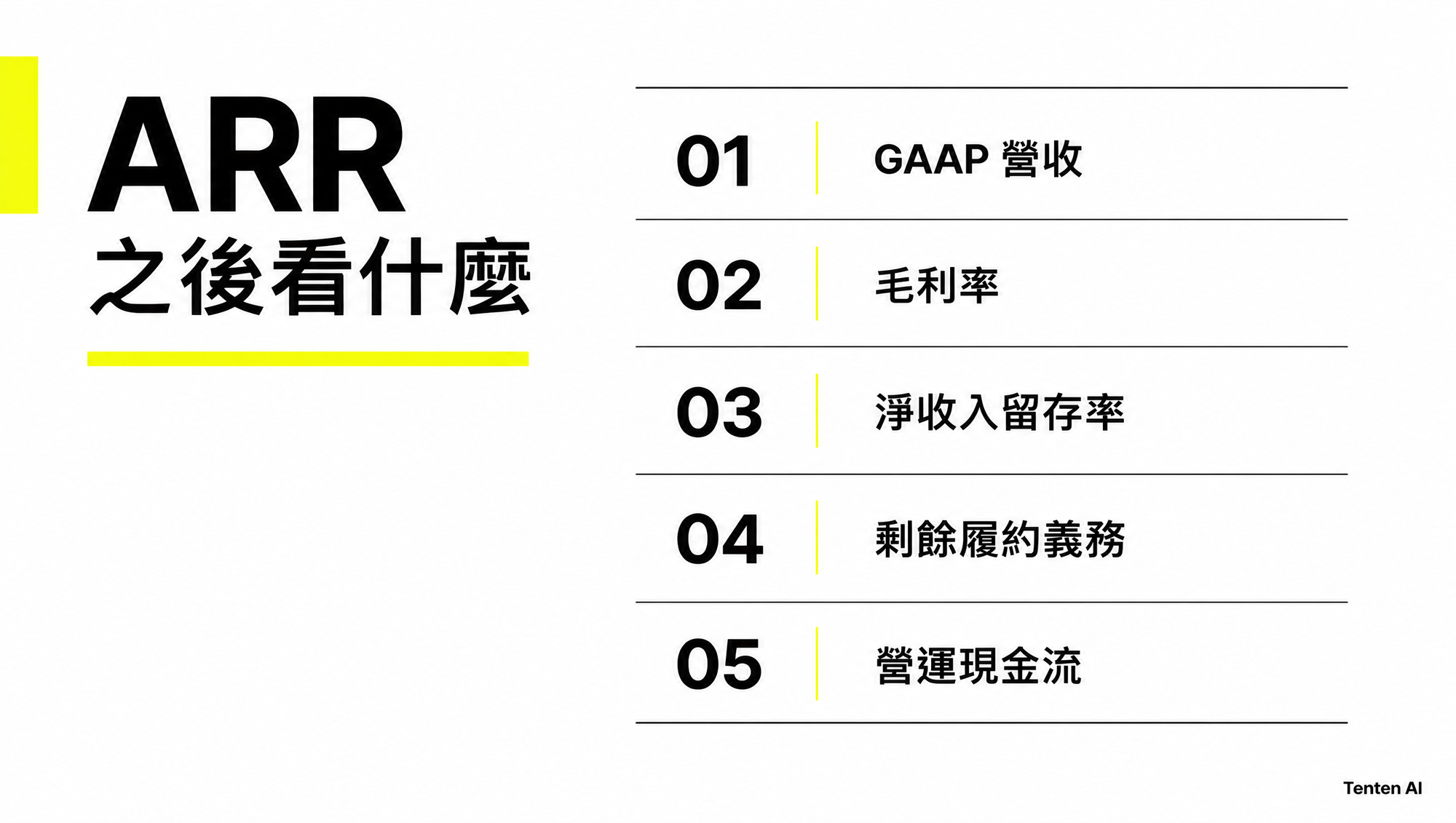 評估 AI 供應商收入品質的五項財務指標