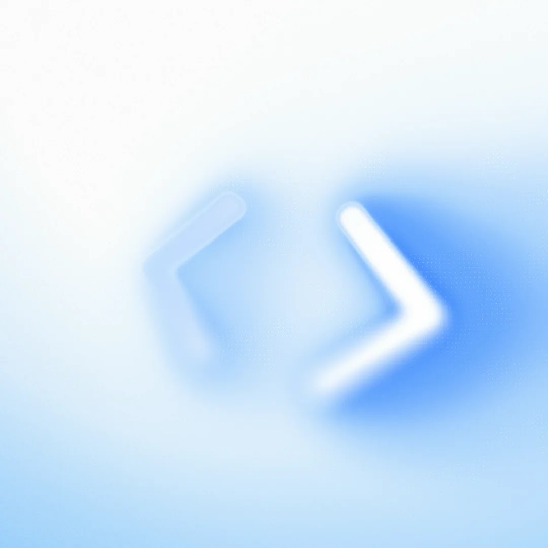 Gemini 3.7 Flash 官方藍白漸層主視覺