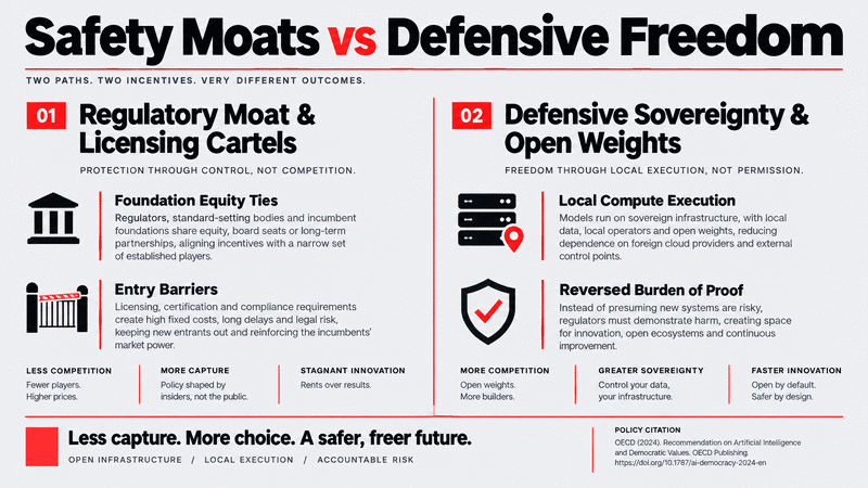 Comparative breakdown of structural conflicts of interest in frontier AI safety evaluation endowments.