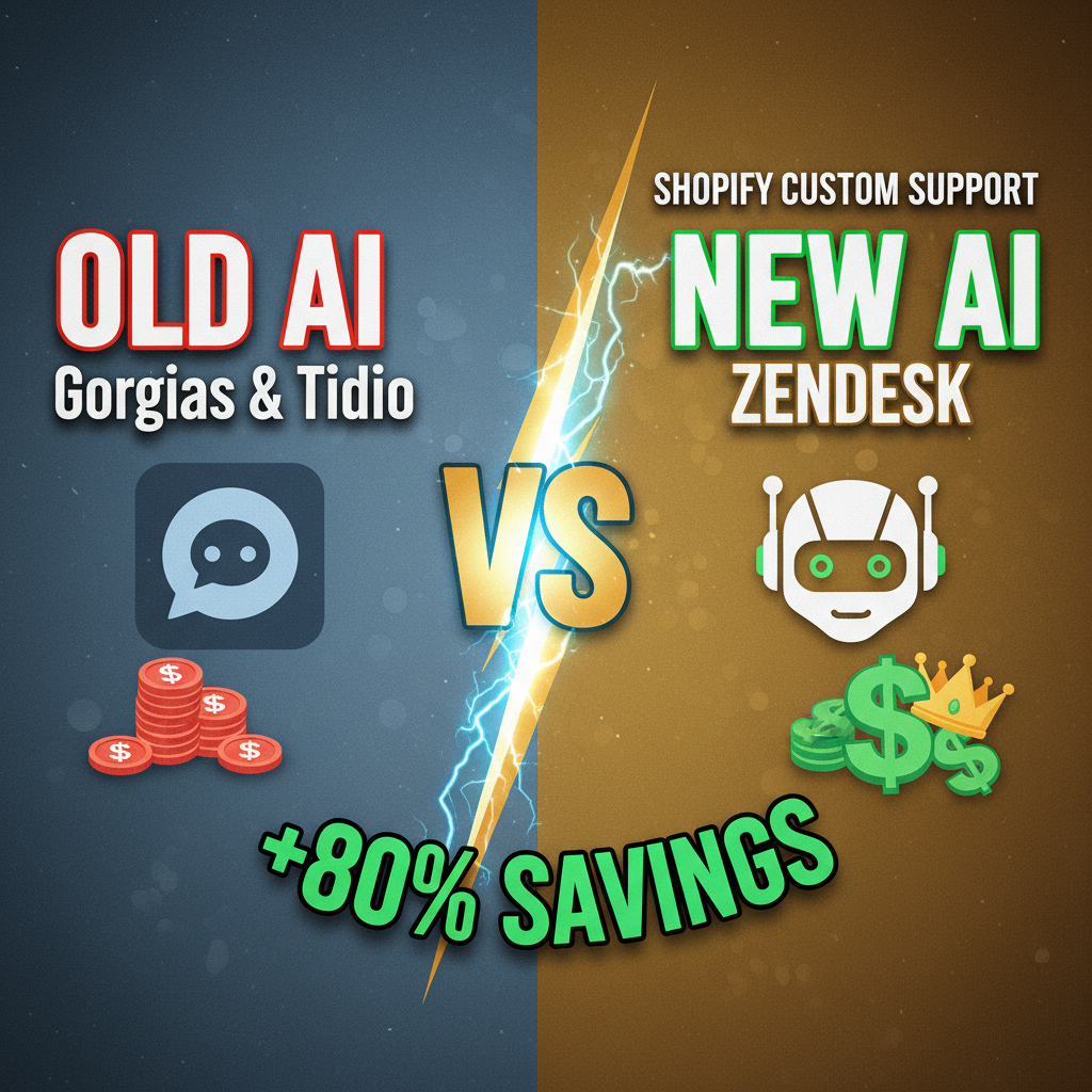 AI-Powered Customer Support for Shopify: Gorgias AI, Tidio & Zendesk