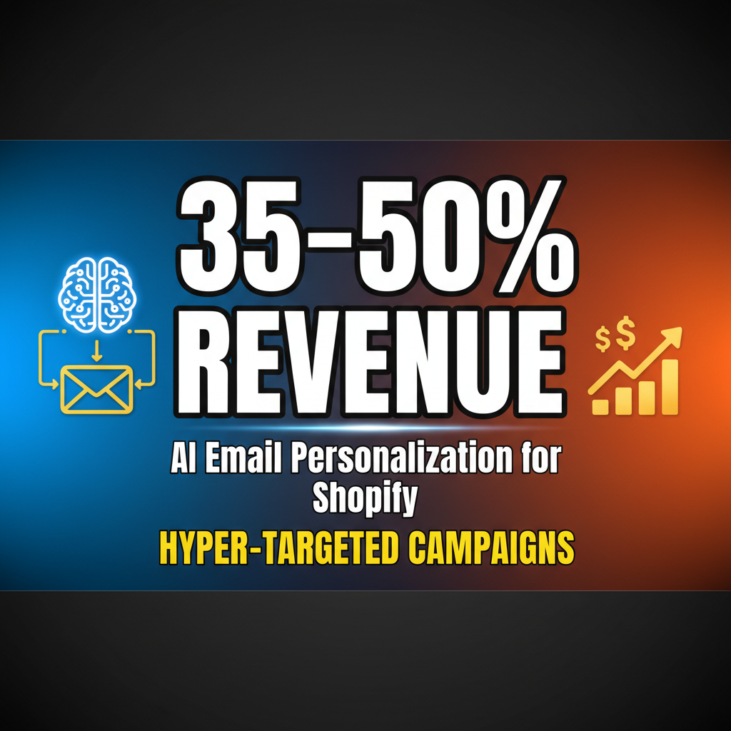AI Email Personalization for Shopify: Hyper-Targeted Campaigns That Increase Revenue 35-50%