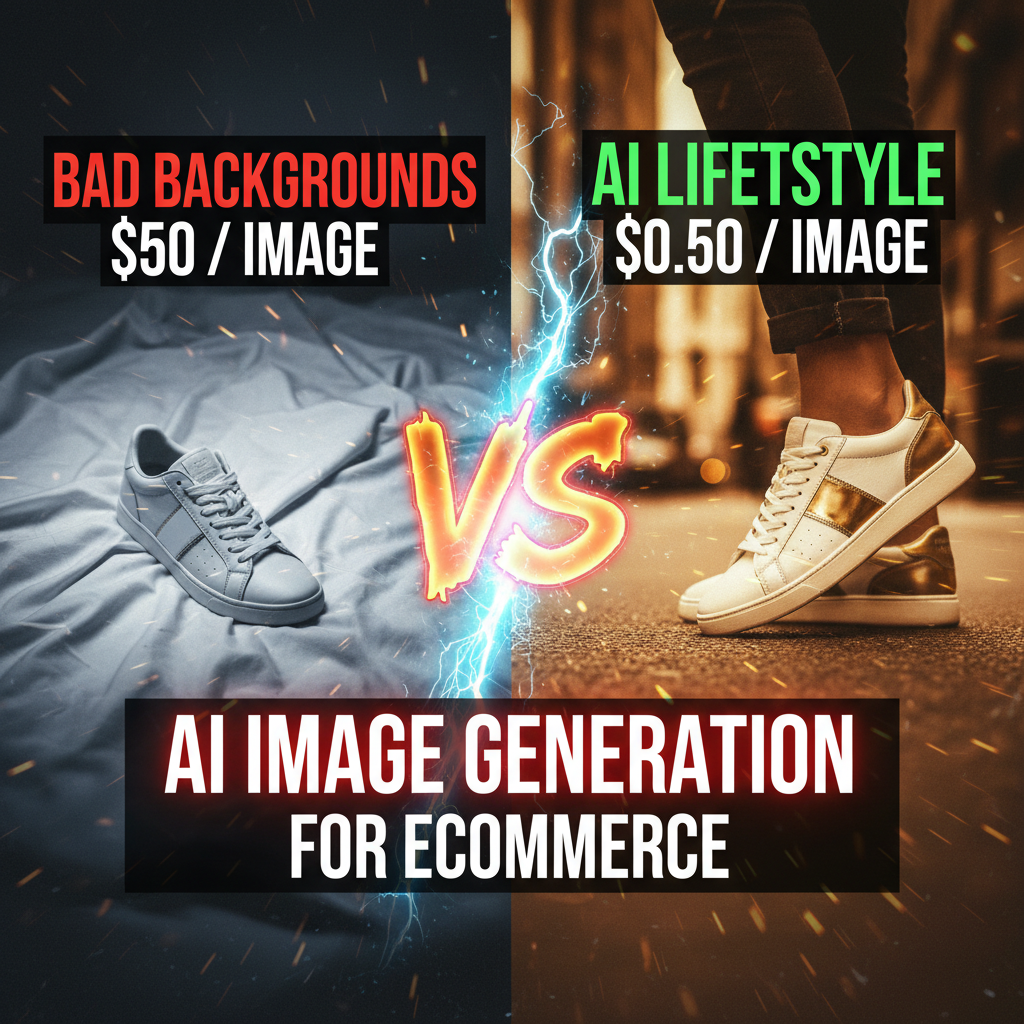 AI Image Generation for Ecommerce: Backgrounds, Lifestyle & More