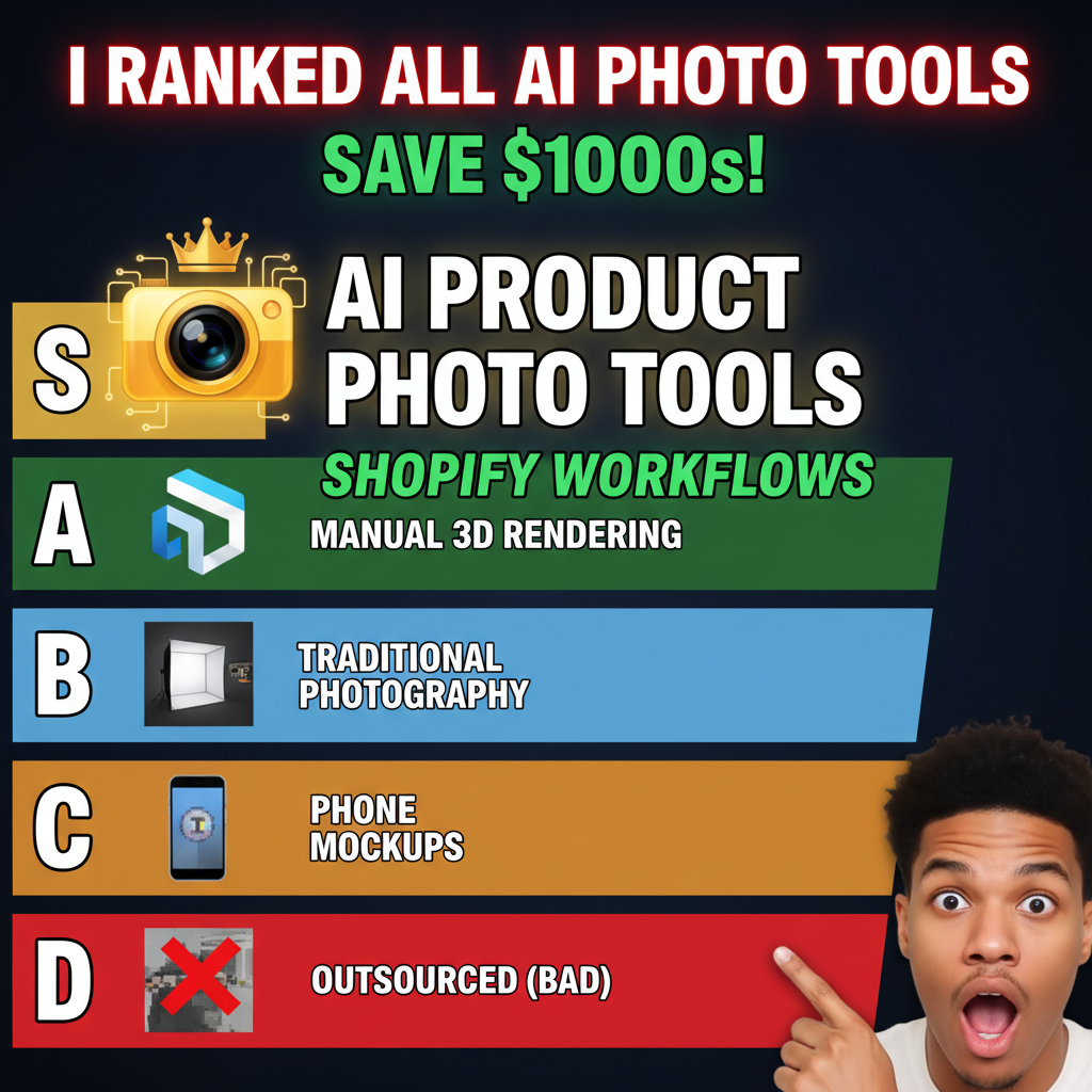 AI-Generated Product Photography for Shopify: Tools & Workflows