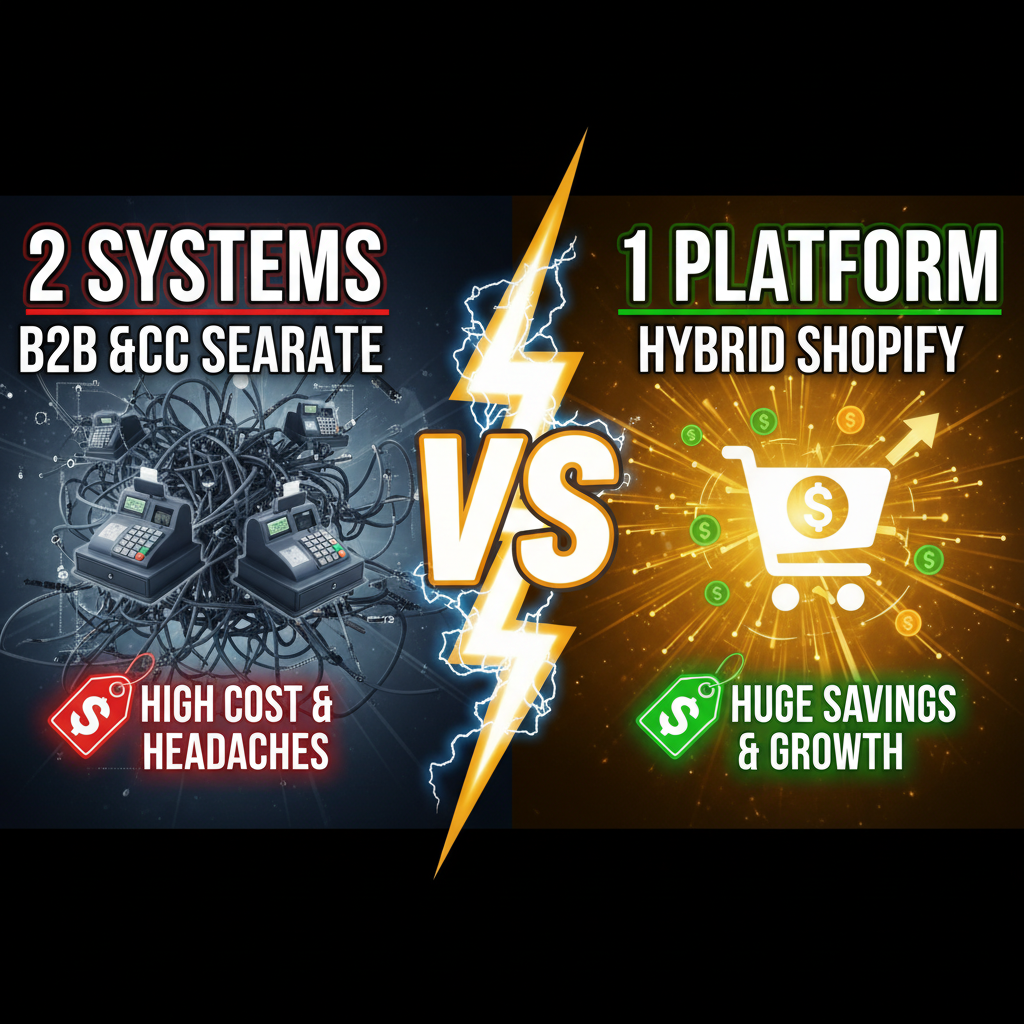 Managing B2B and B2C on One Shopify Store: The Hybrid Approach
