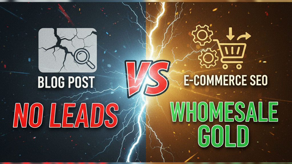 B2B Content Marketing for E-commerce: Driving Wholesale Leads with SEO