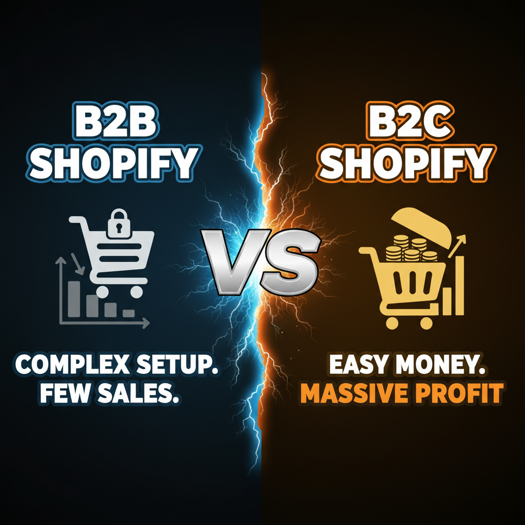 B2B vs B2C on Shopify: Key Differences in Store Setup and Strategy