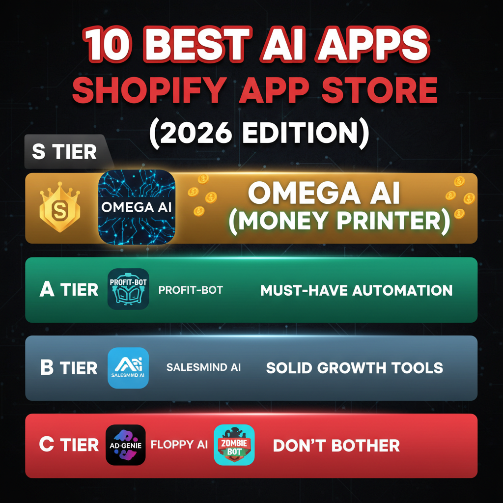 10 Best AI Apps on the Shopify App Store (2026 Edition)