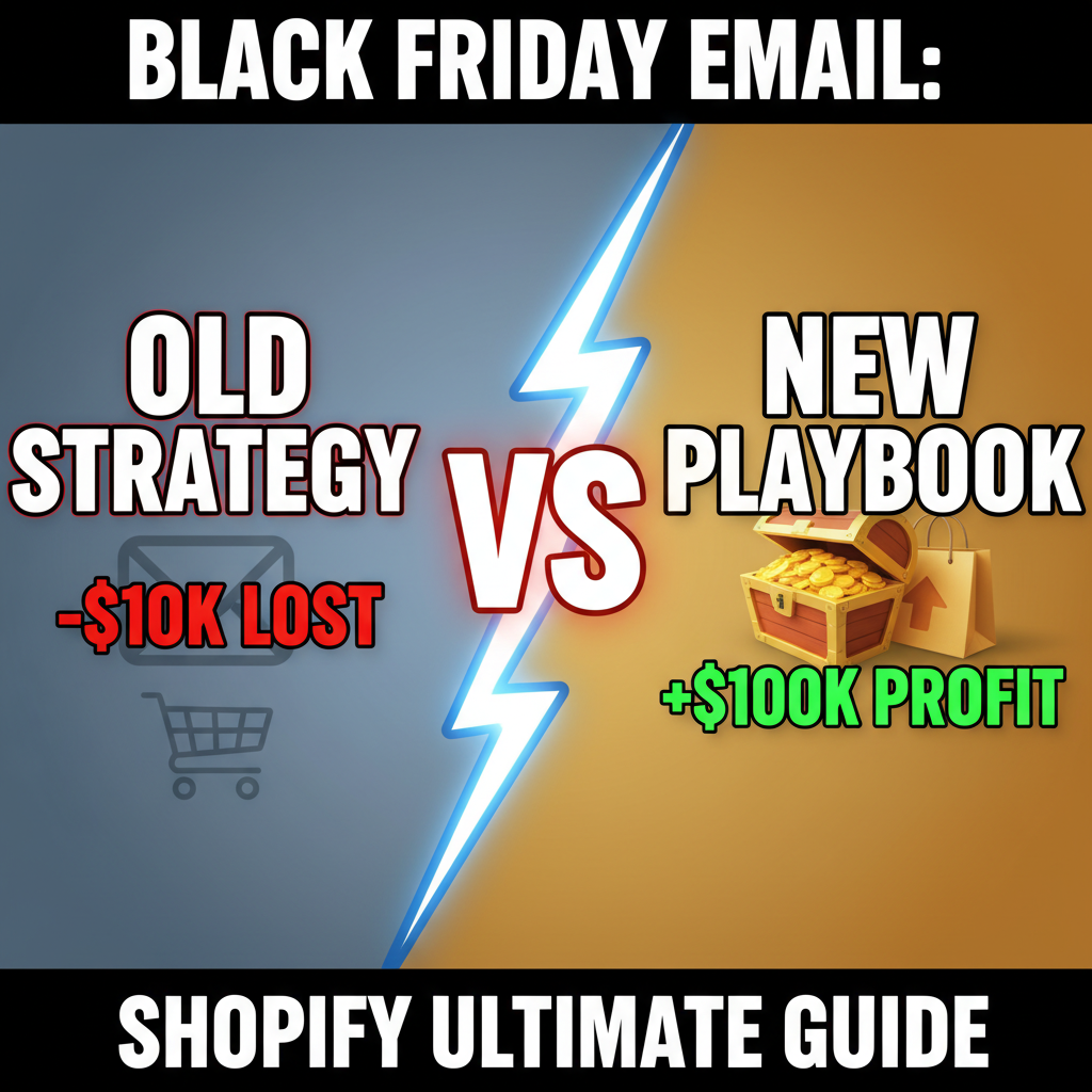 Black Friday Email Strategy for Shopify: The Complete Playbook