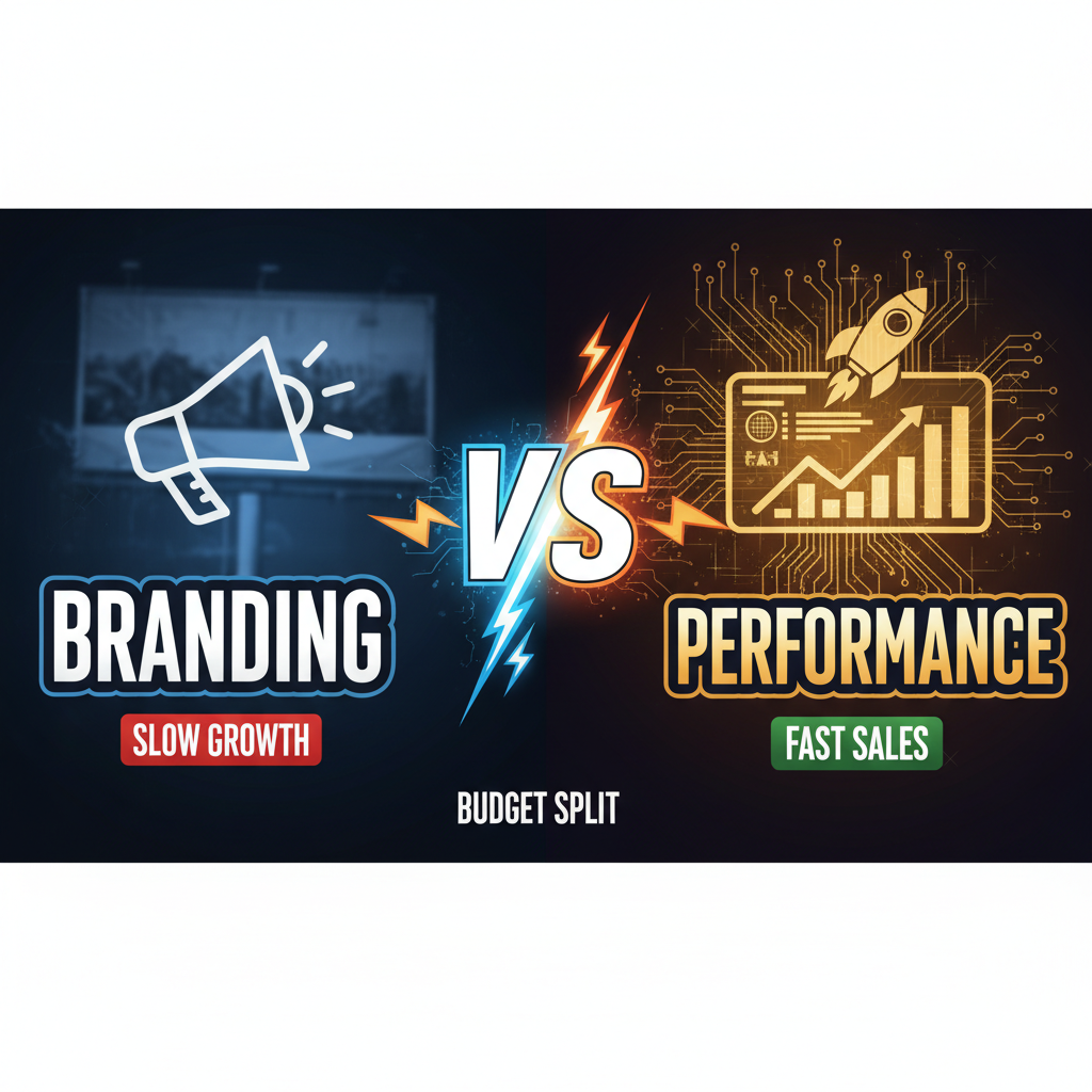 Brand vs Performance Marketing: Finding the Right Budget Split