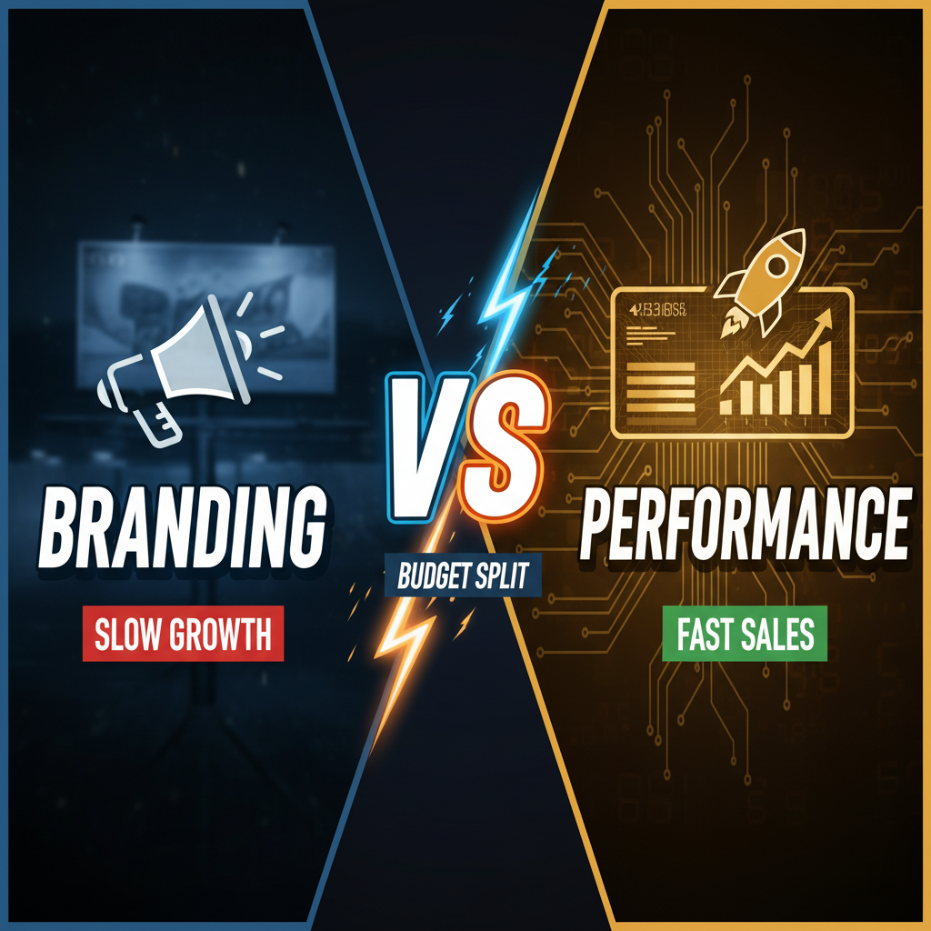 Brand vs Performance Marketing: Finding the Right Budget Split