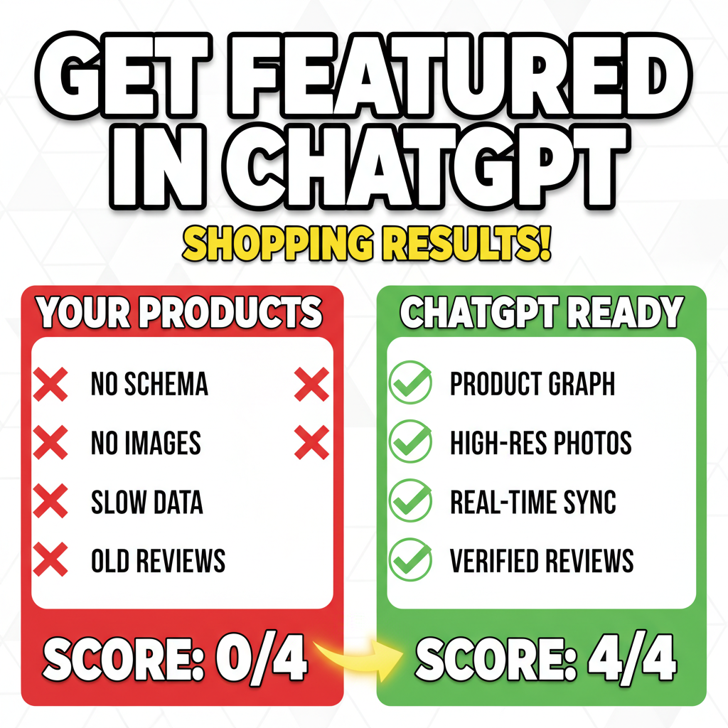 How to Get Your Products Featured in ChatGPT Shopping Results