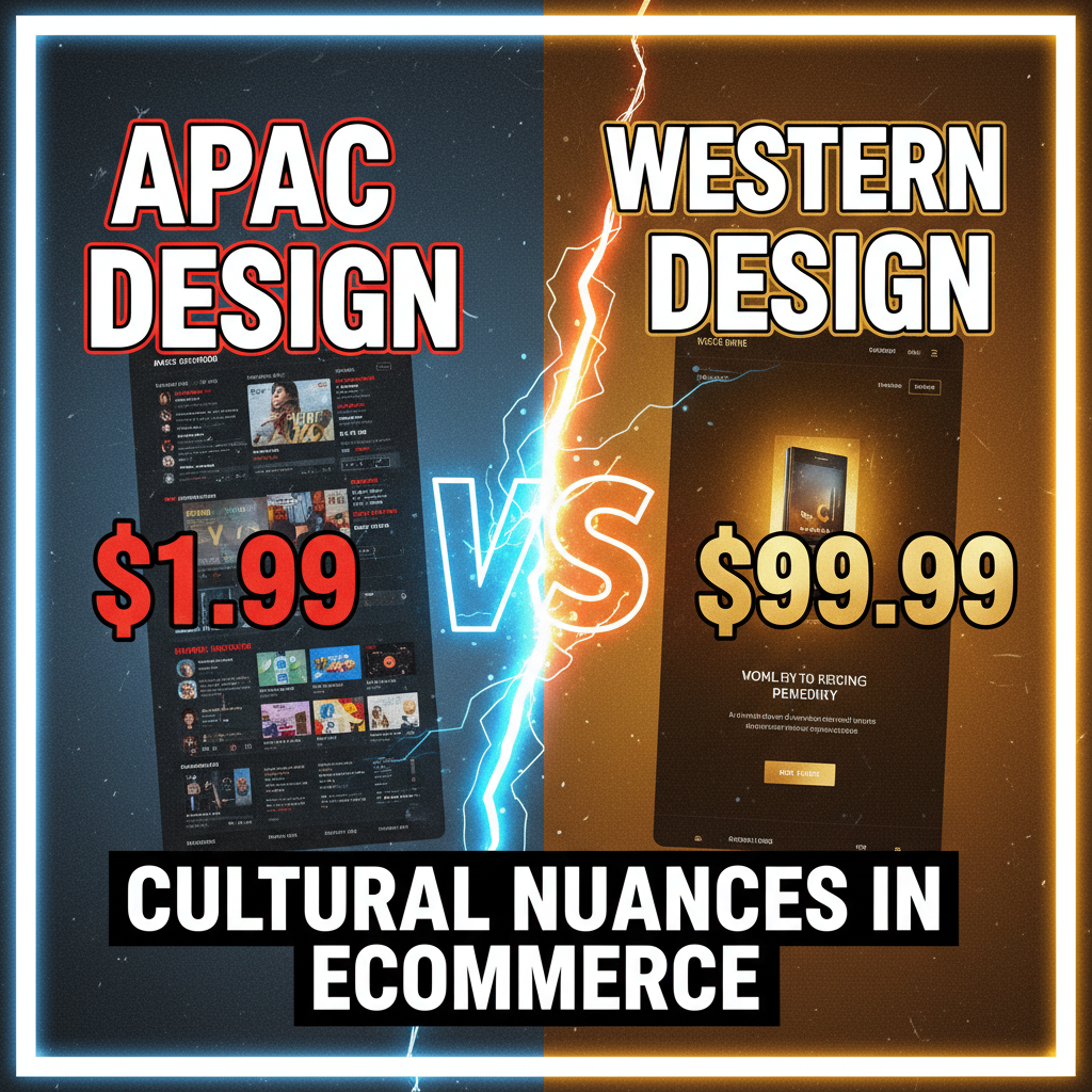 Cultural Nuances in Ecommerce Design: APAC vs Western Markets