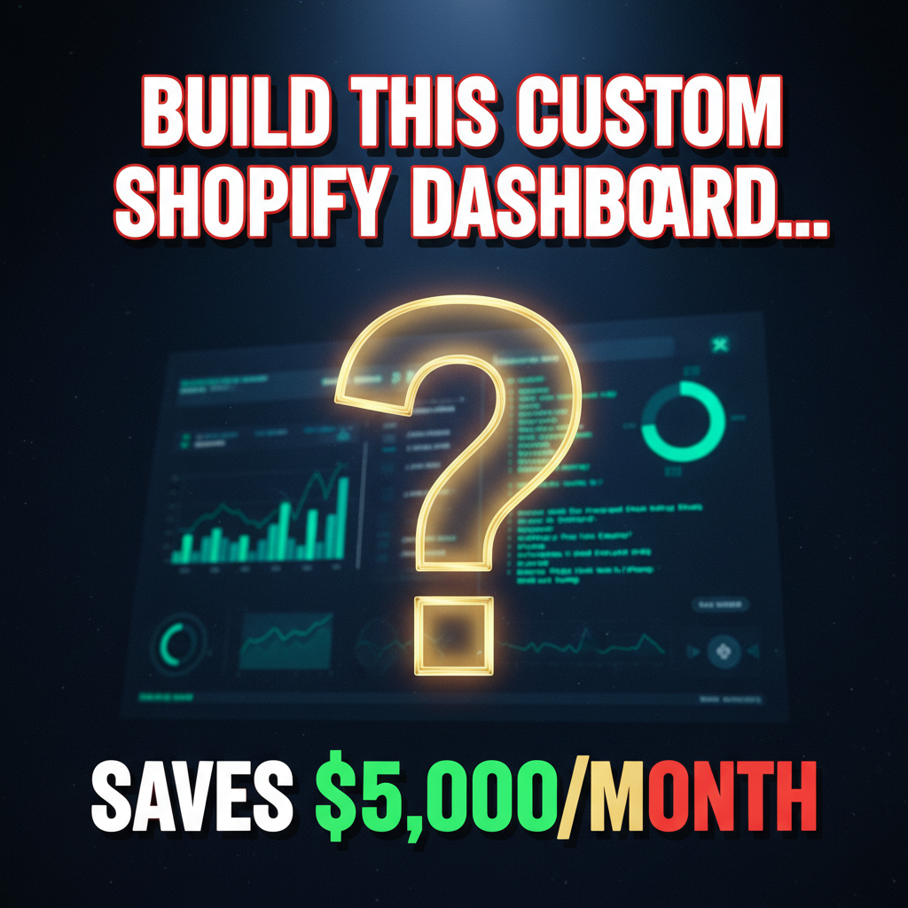 Building a Custom Shopify Dashboard with Admin API and React