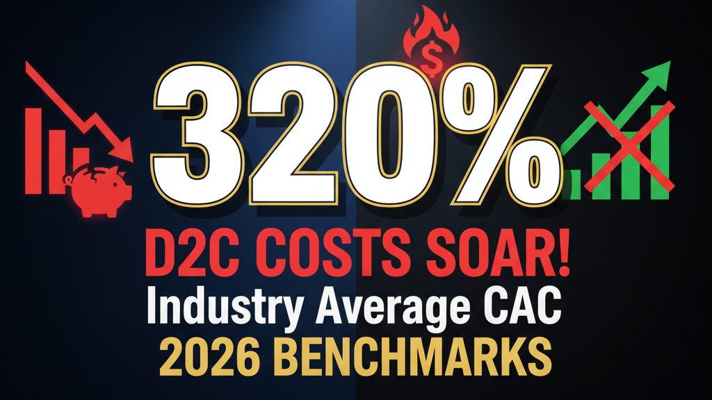 D2C Customer Acquisition Cost Benchmarks 2026 by Industry