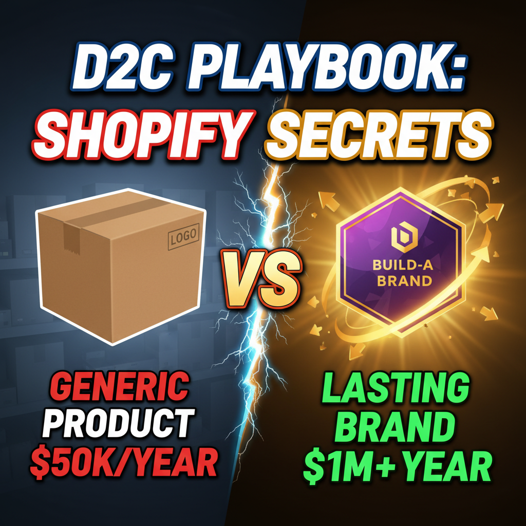 The D2C Playbook for Shopify: Building a Brand That Lasts