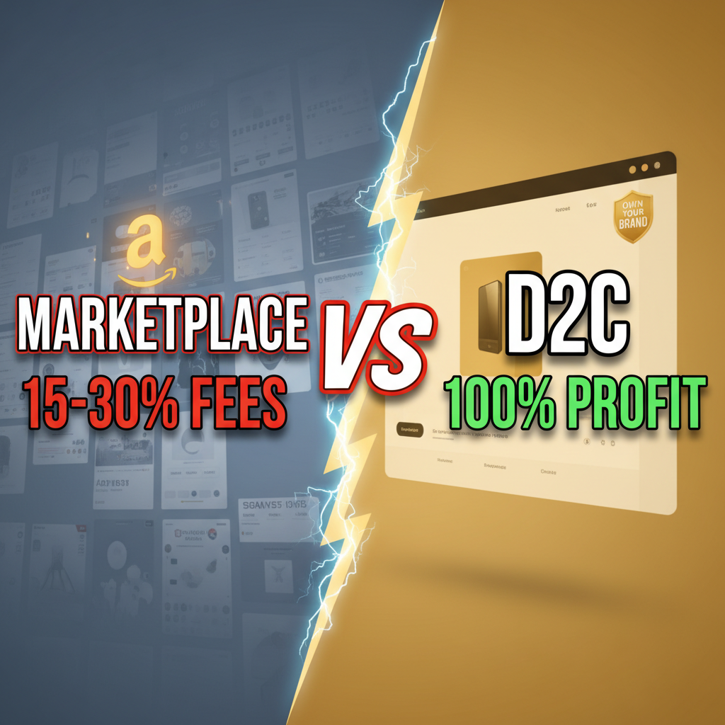 D2C vs Marketplace: When to Sell Direct and When to Go Amazon