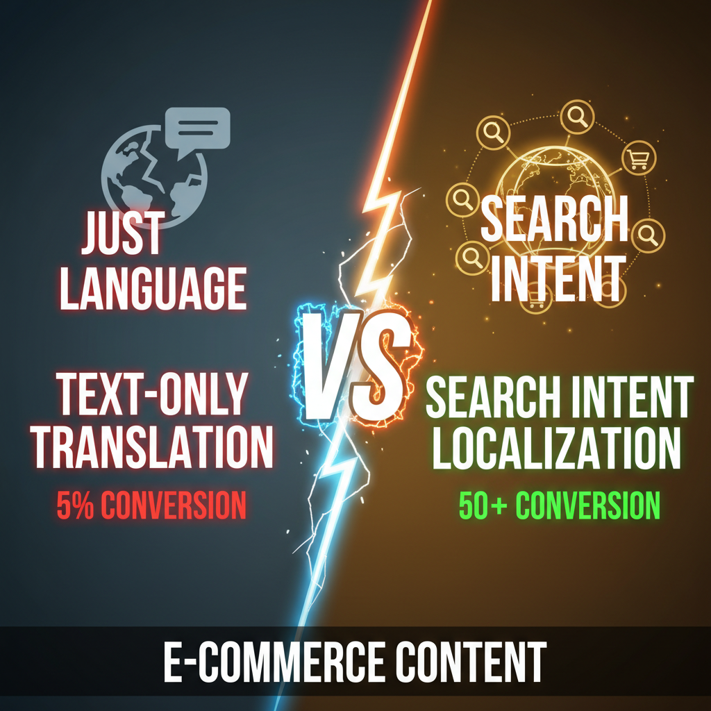 E-commerce Content Localization: Translating for Search Intent, Not Just Language