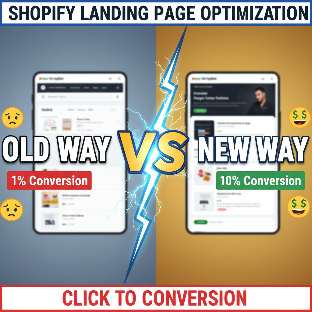 Landing Page Optimization for Shopify: From Click to Conversion