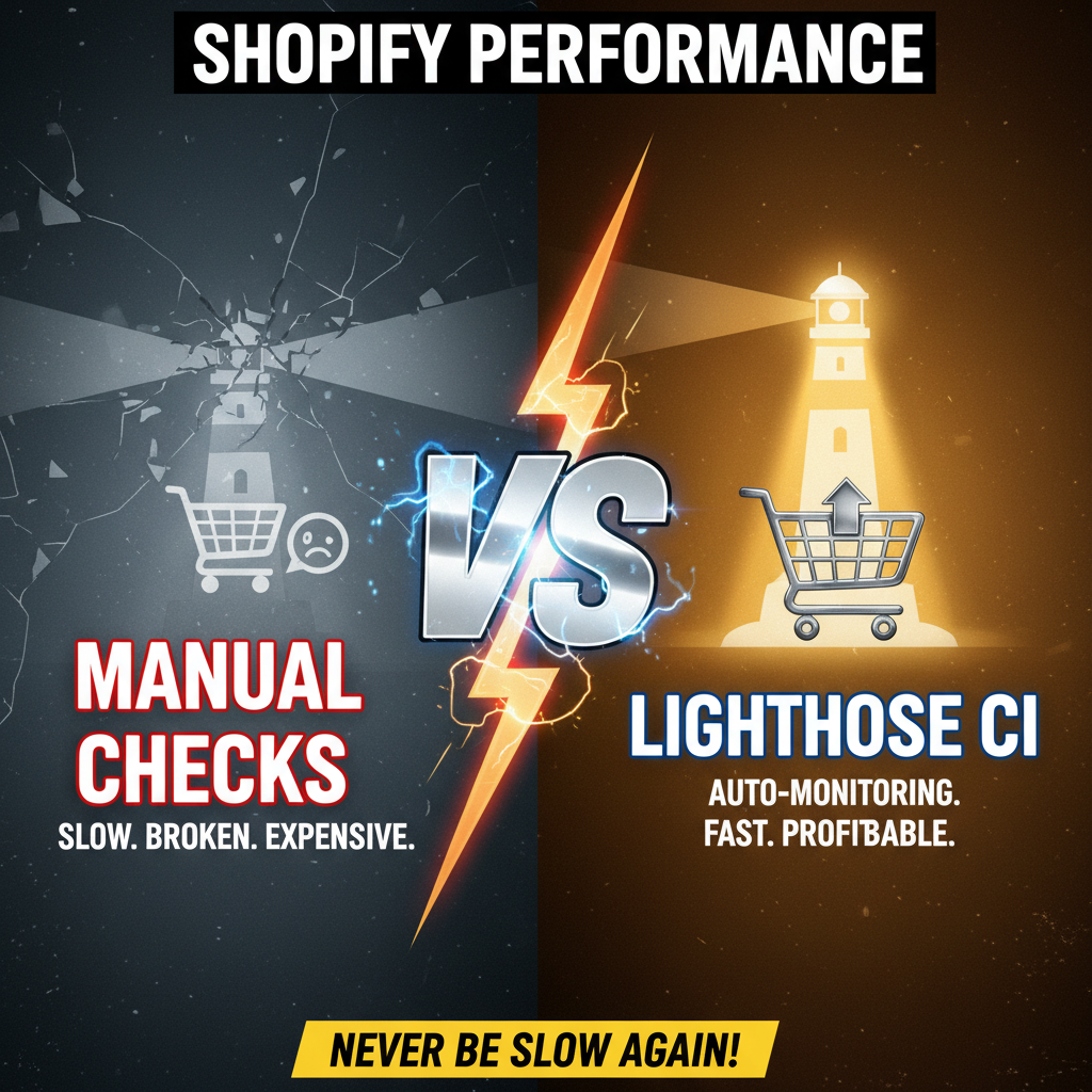 Lighthouse CI for Shopify: Automated Performance Monitoring