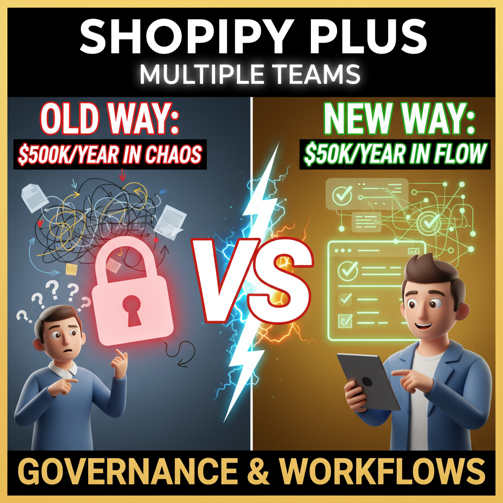 Managing Shopify Plus with Multiple Teams: Governance & Workflows