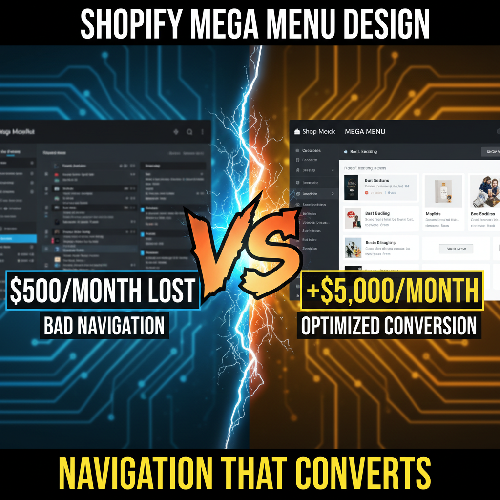Mega Menu Design for Shopify: Navigation That Converts
