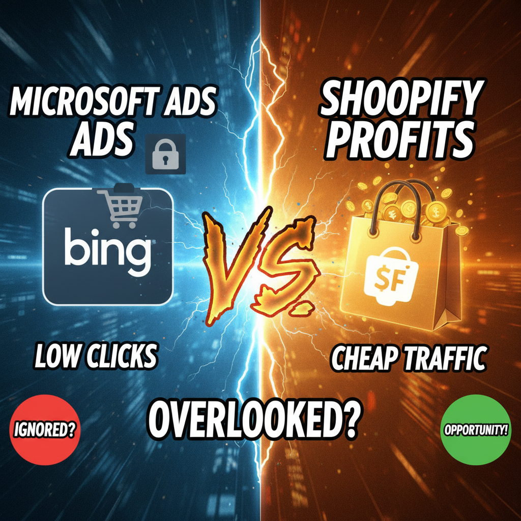 Microsoft Ads (Bing) for Shopify: An Overlooked Opportunity