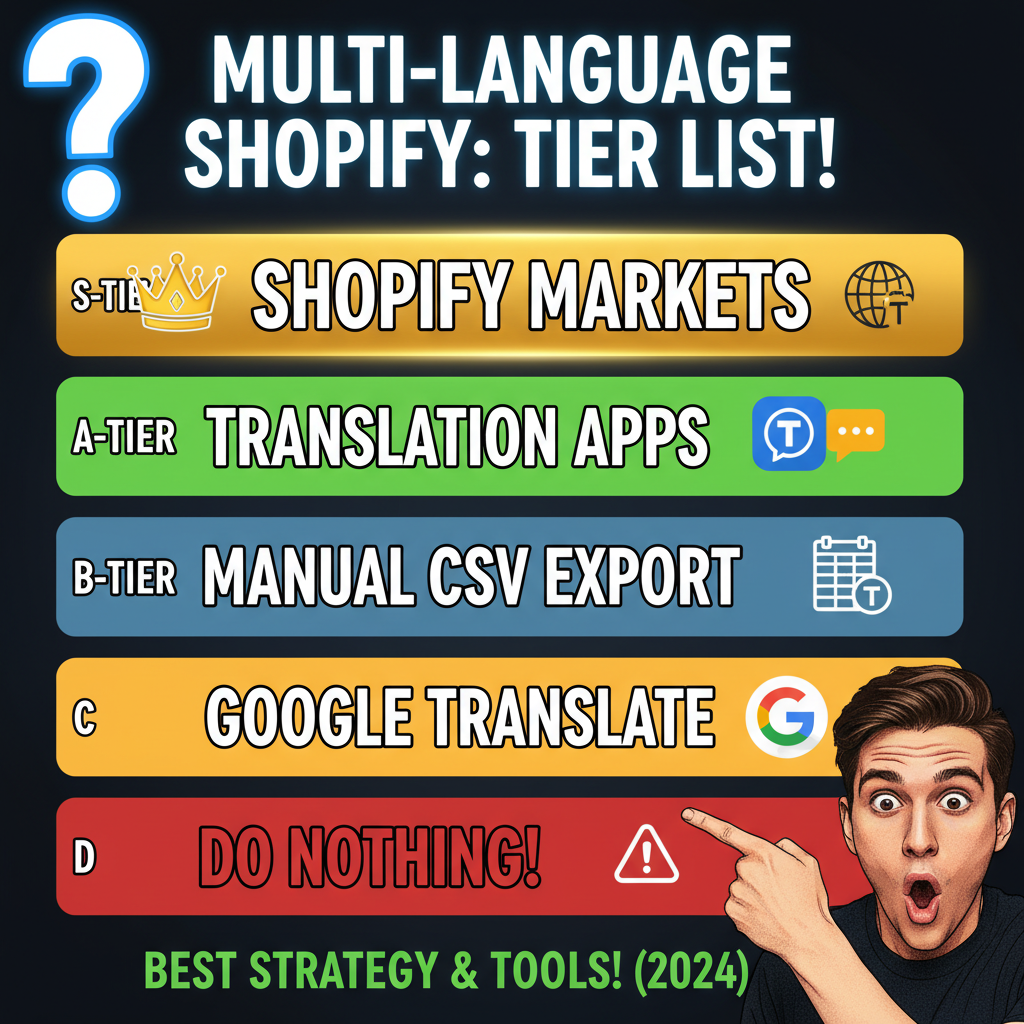 Multi-Language Shopify Store: Translation Strategy & Tools