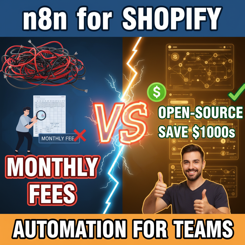n8n for Shopify: Open-Source Automation for Technical Teams