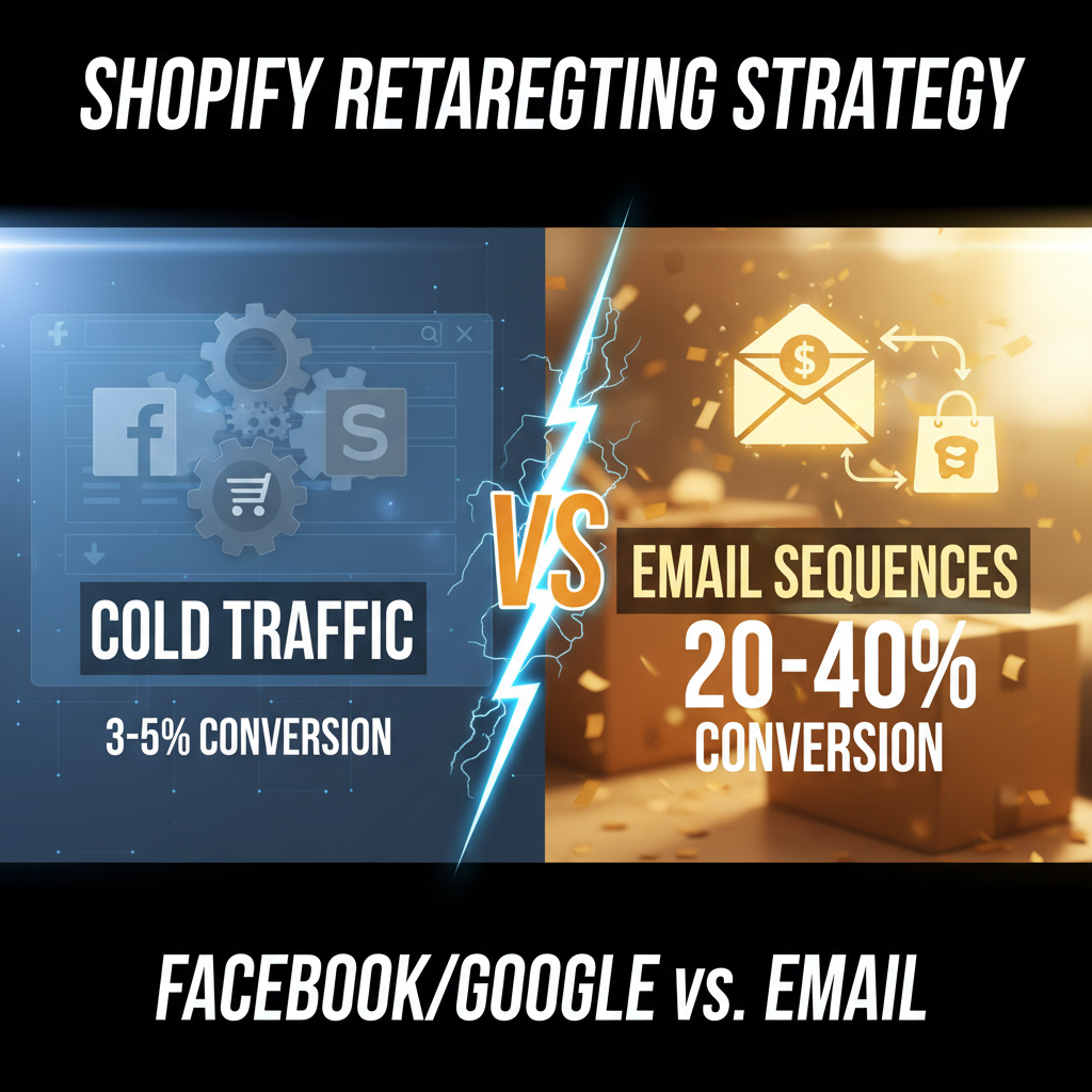 Retargeting for Shopify: Facebook, Google, and Email Sequences That Convert