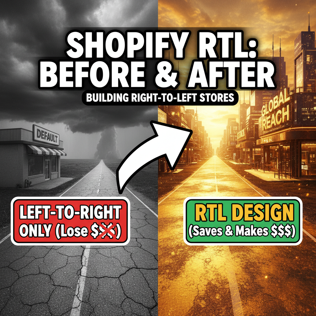 RTL Design for Shopify: Building Right-to-Left Language Stores