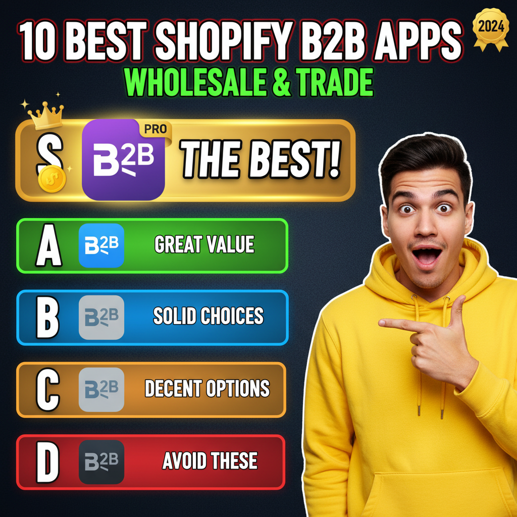 10 Best Shopify B2B Apps for Wholesale and Trade Customers