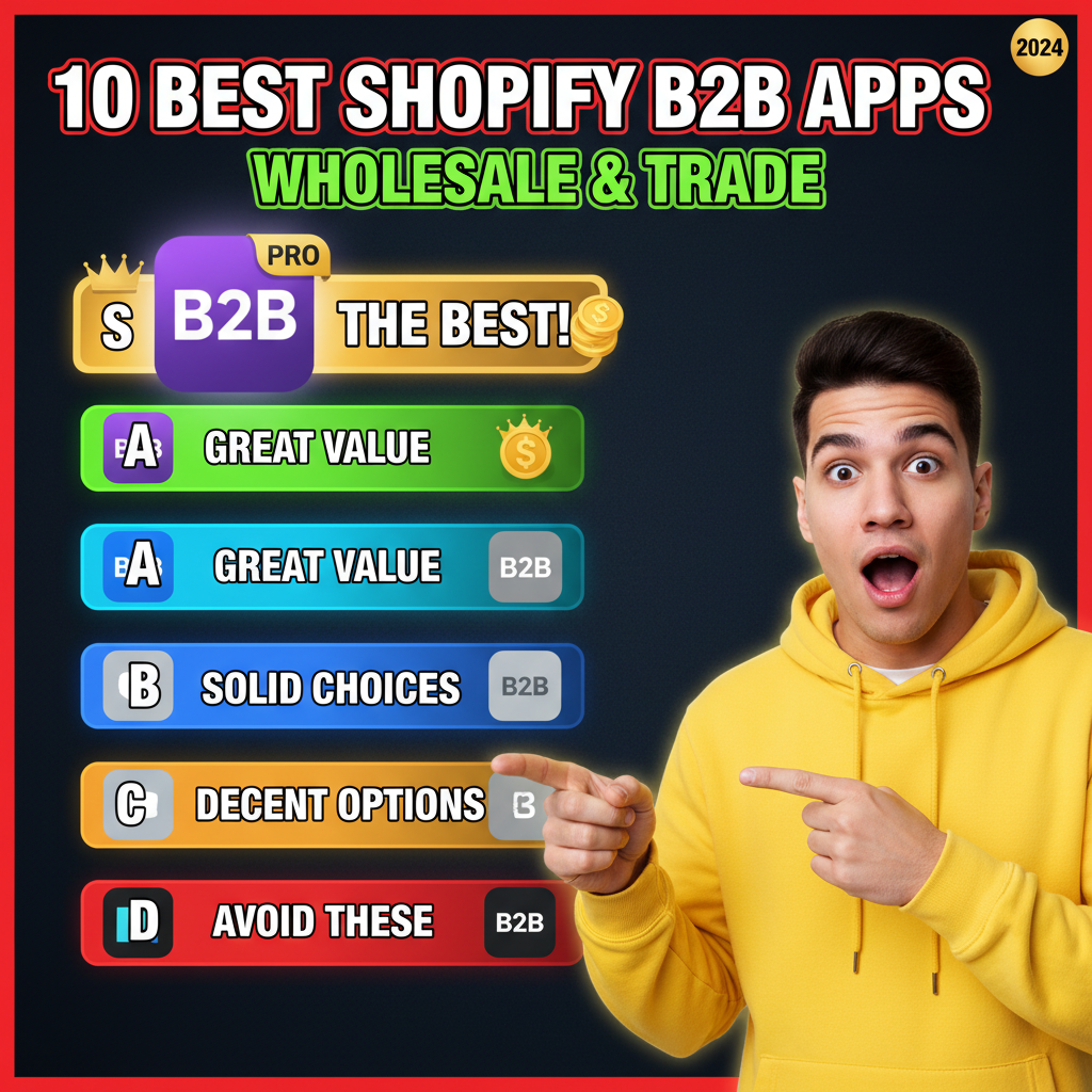 10 Best Shopify B2B Apps for Wholesale and Trade Customers