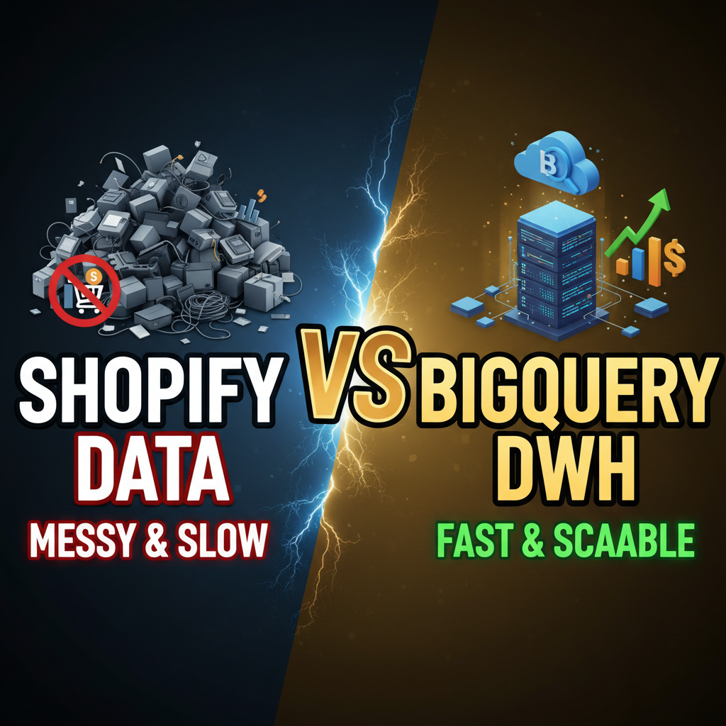 Shopify + BigQuery: Building an Enterprise Data Warehouse for Ecommerce