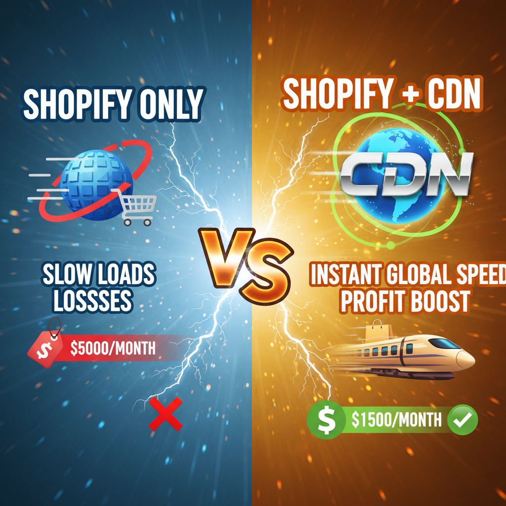 Shopify + CDN: Optimizing Global Store Performance
