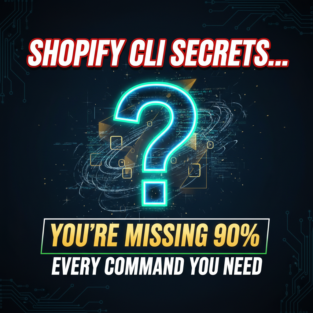 Shopify CLI: Every Command You Need to Know