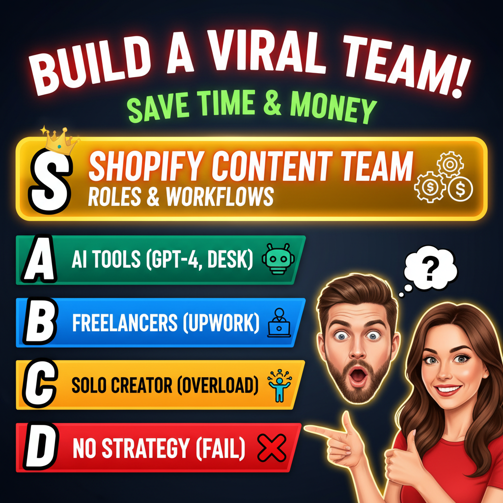 Building a Shopify Content Team: Roles, Tools & Workflows