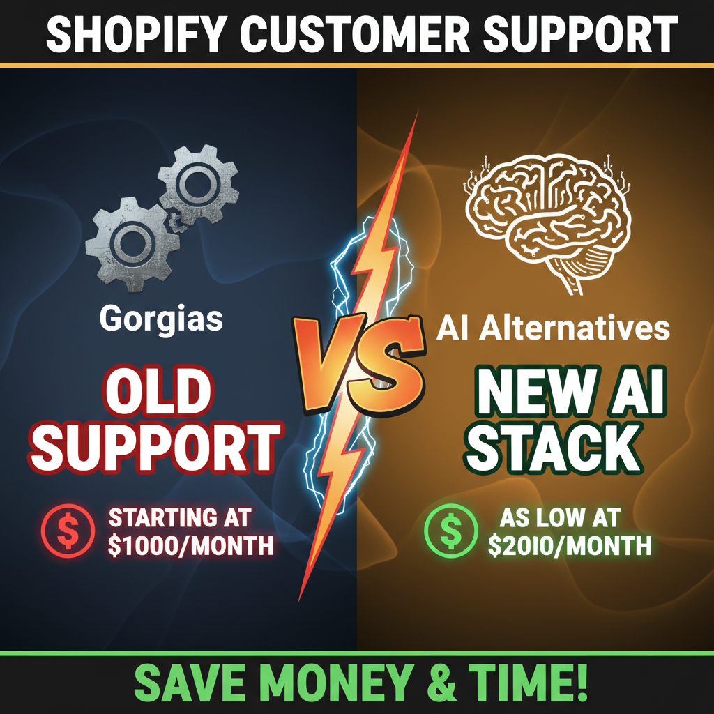 Customer Support Stack for Shopify: Gorgias, Zendesk & AI Alternatives