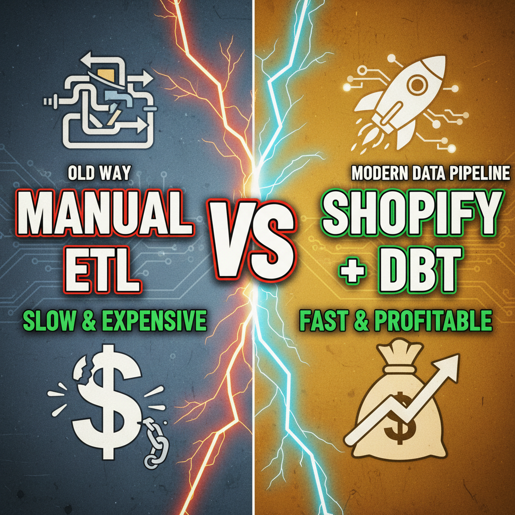 Shopify + dbt: Building a Modern Data Pipeline for Ecommerce