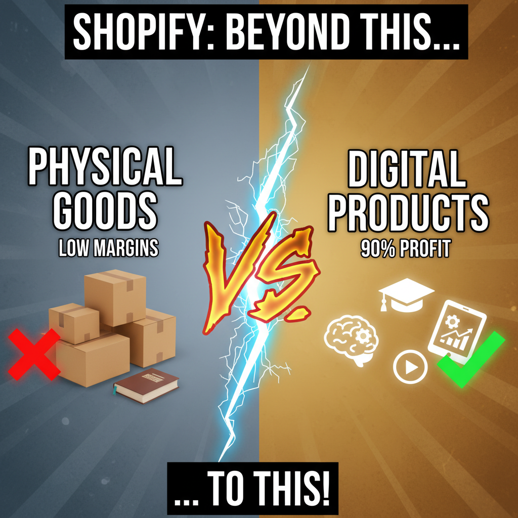 Shopify for Education & Digital Products: Beyond Physical Goods