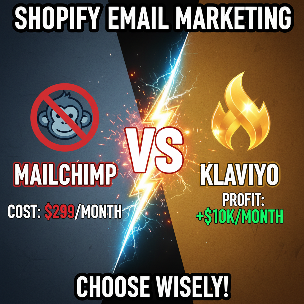 Shopify Email Marketing: Klaviyo vs Mailchimp vs Shopify Email