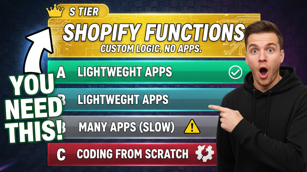 Shopify Functions: Custom Backend Logic Without Apps