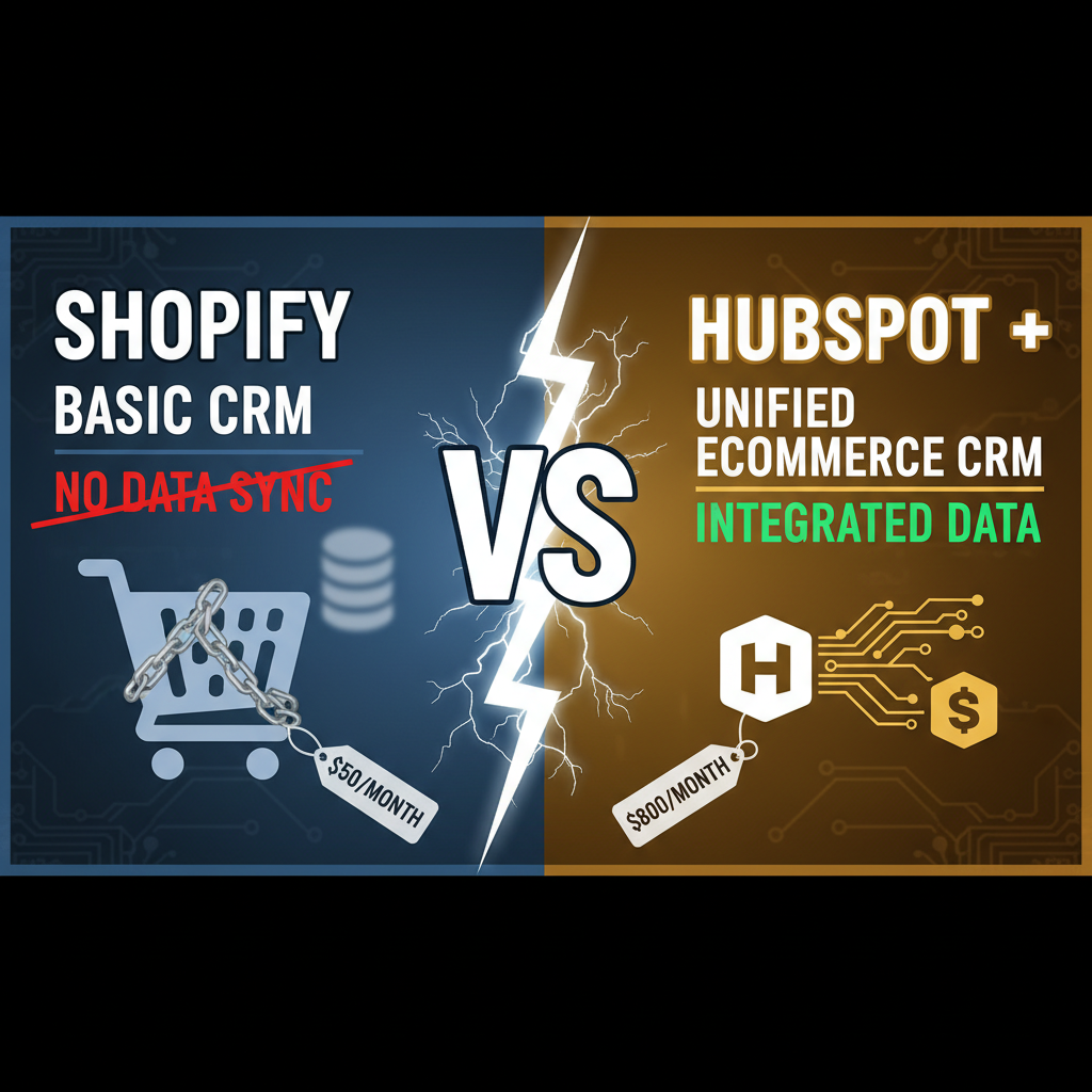 Shopify + HubSpot: CRM Integration for Ecommerce