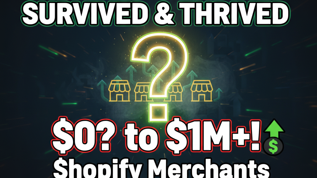 How These Shopify Merchants Survived (and Thrived) in a Recession