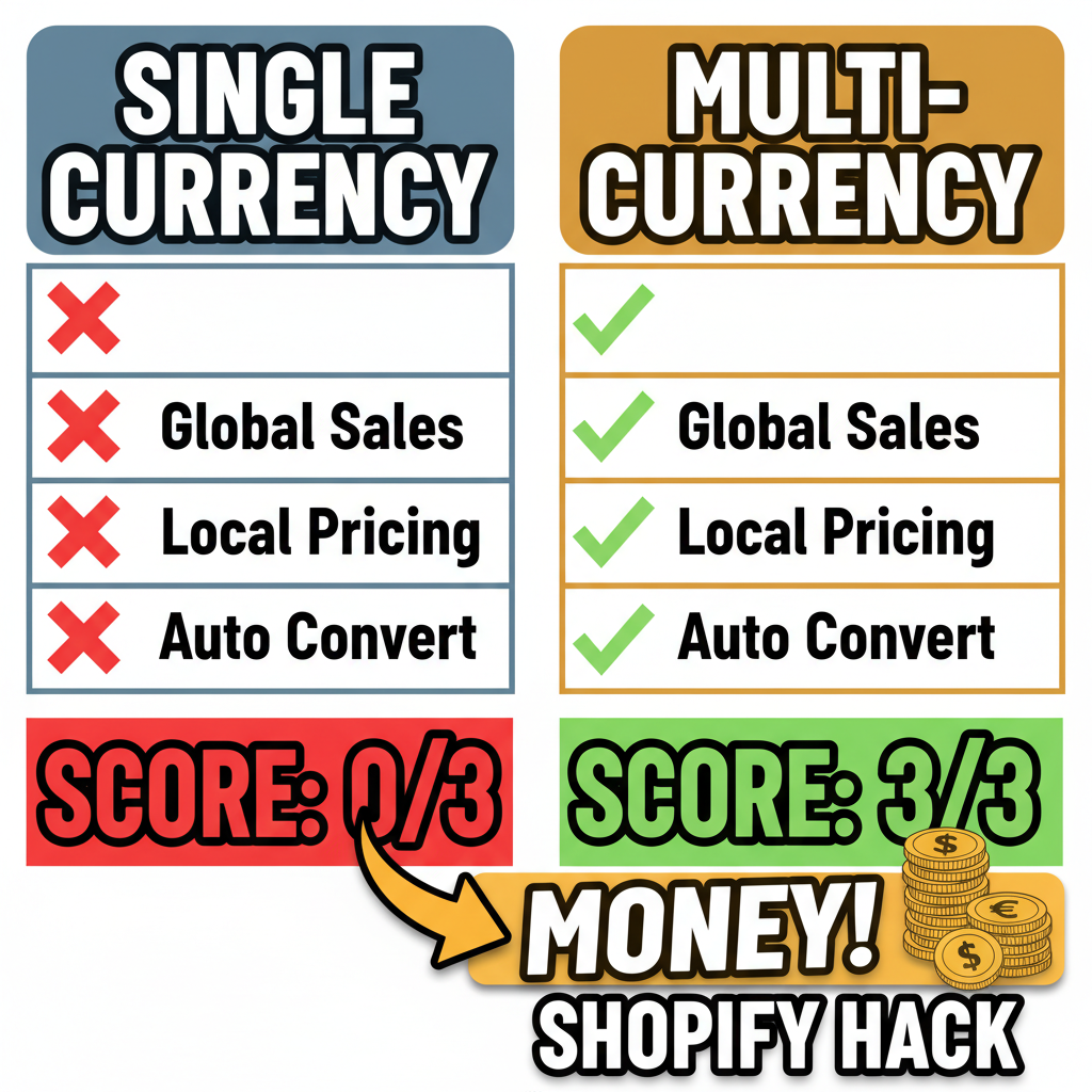 Multi-Currency on Shopify: Setup, Pricing Strategy & Conversion Tips