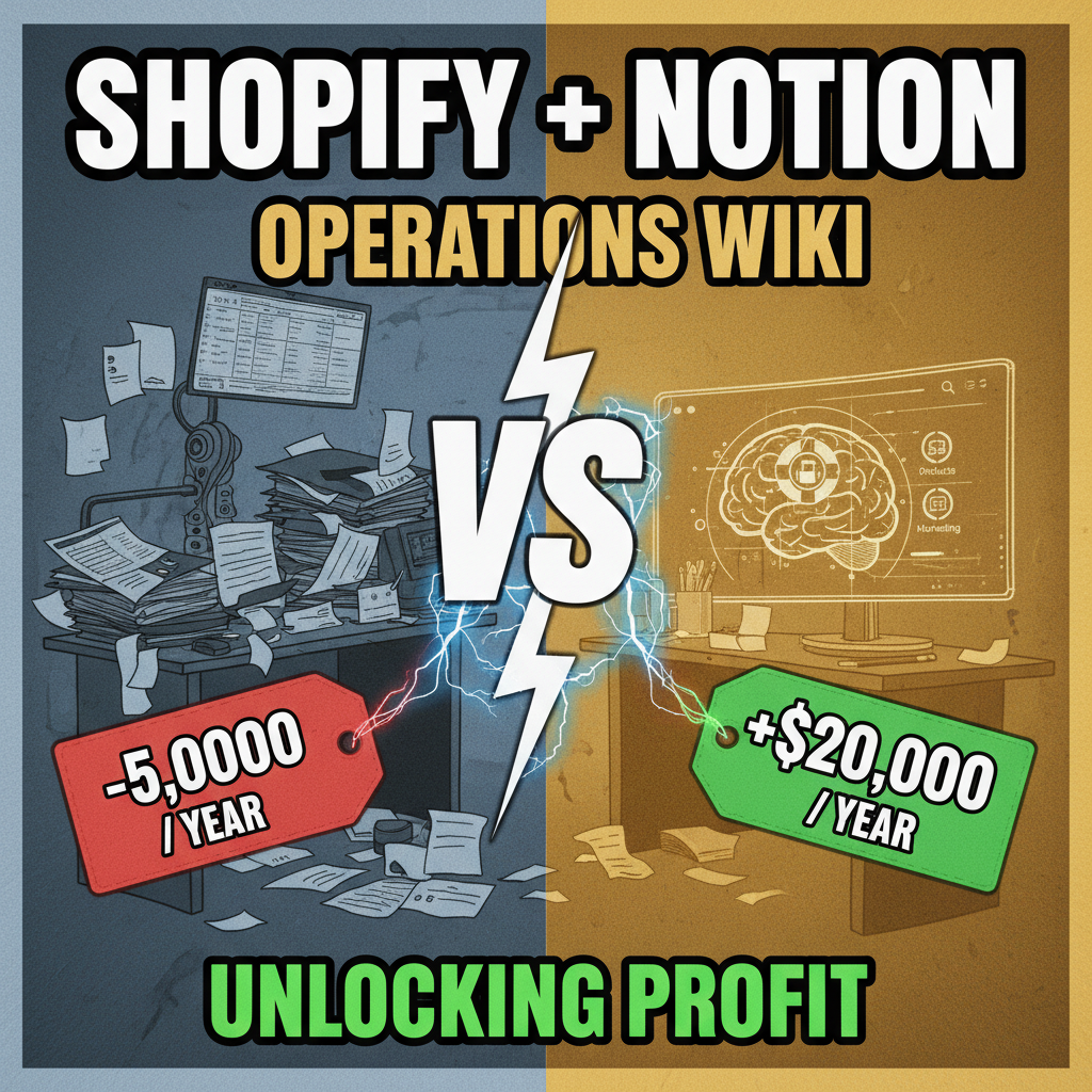 Shopify + Notion: Building an Operations Wiki for Your Store