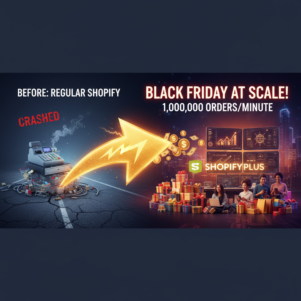 Shopify Plus for High-Traffic Events: Black Friday & Flash Sales at Scale