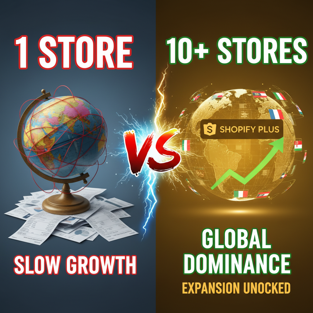 Shopify Plus Expansion Store: Managing International Markets