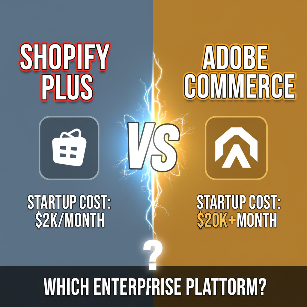 Shopify Plus vs Adobe Commerce (Magento): Which Enterprise Platform?